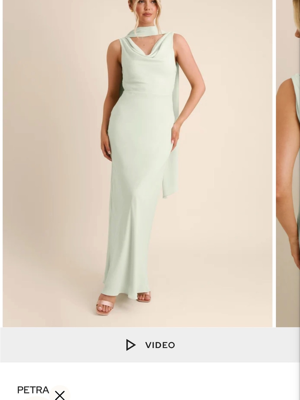 Six Stories Petra dress in Mint size 4